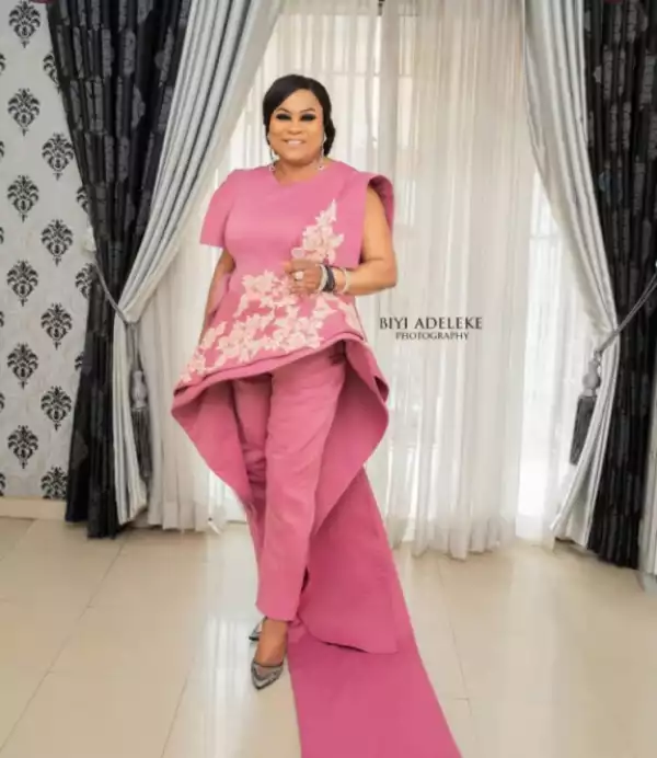 Star Actress, Sola Sobowale Rocked This Outfit To AMAA Awards 2019